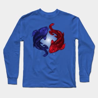 Fishes yin-yang Long Sleeve T-Shirt